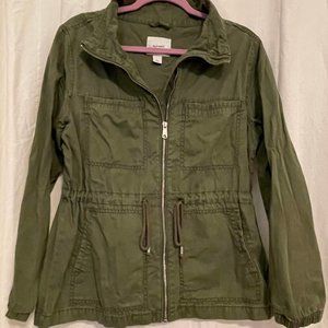 Old Navy Olive Green Utility Jacket